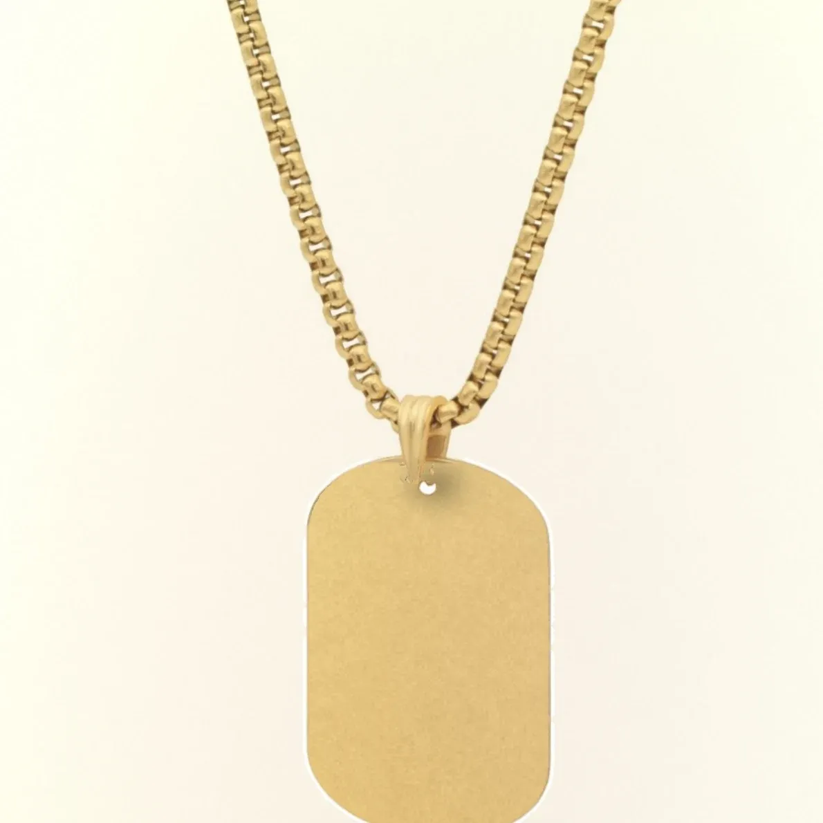 Custom Necklace Pendant · Nephrite Jade (Hetian) · Machine — detail 1