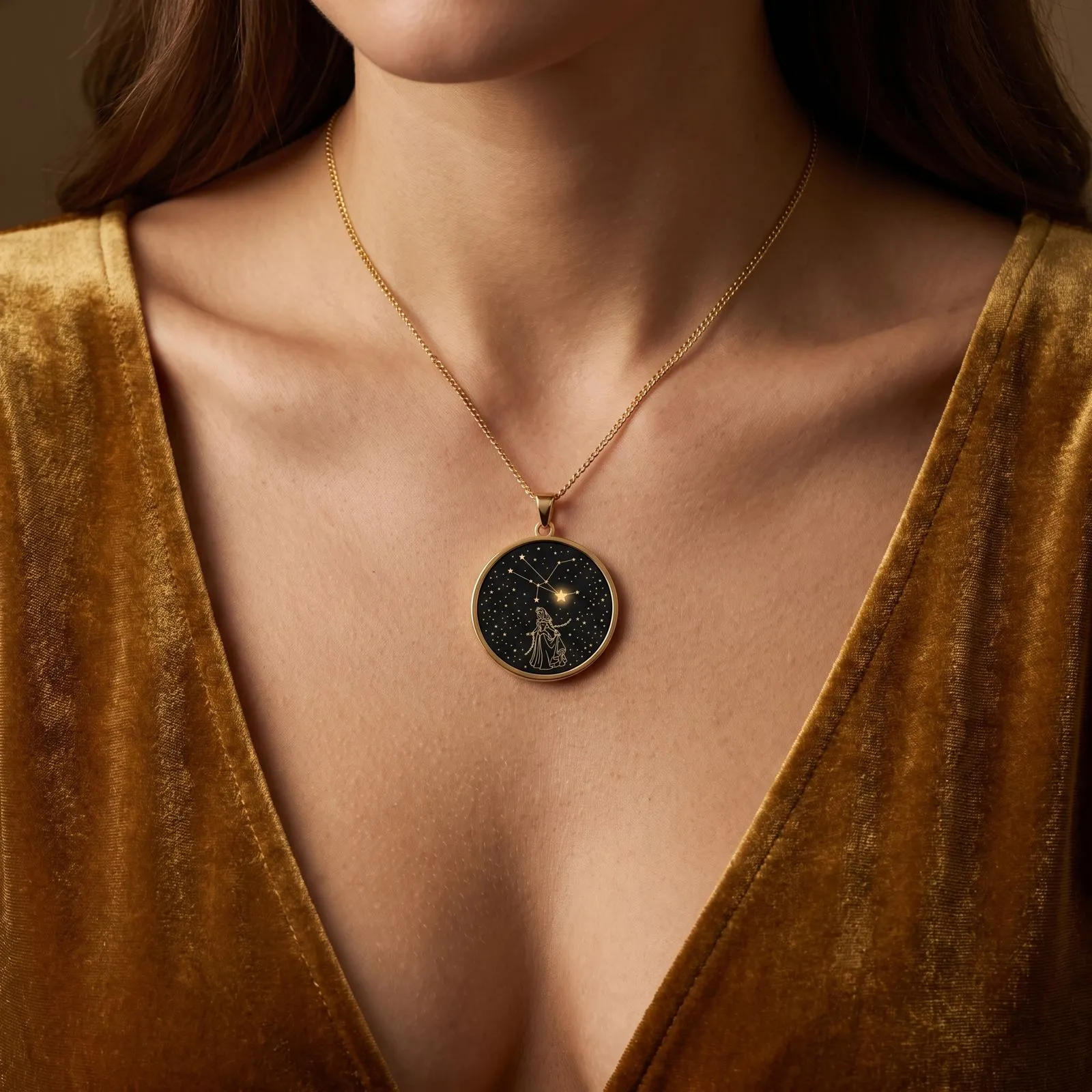 Andromeda Constellation Keepsake — Engraved to Order on Your Chosen Master Plate