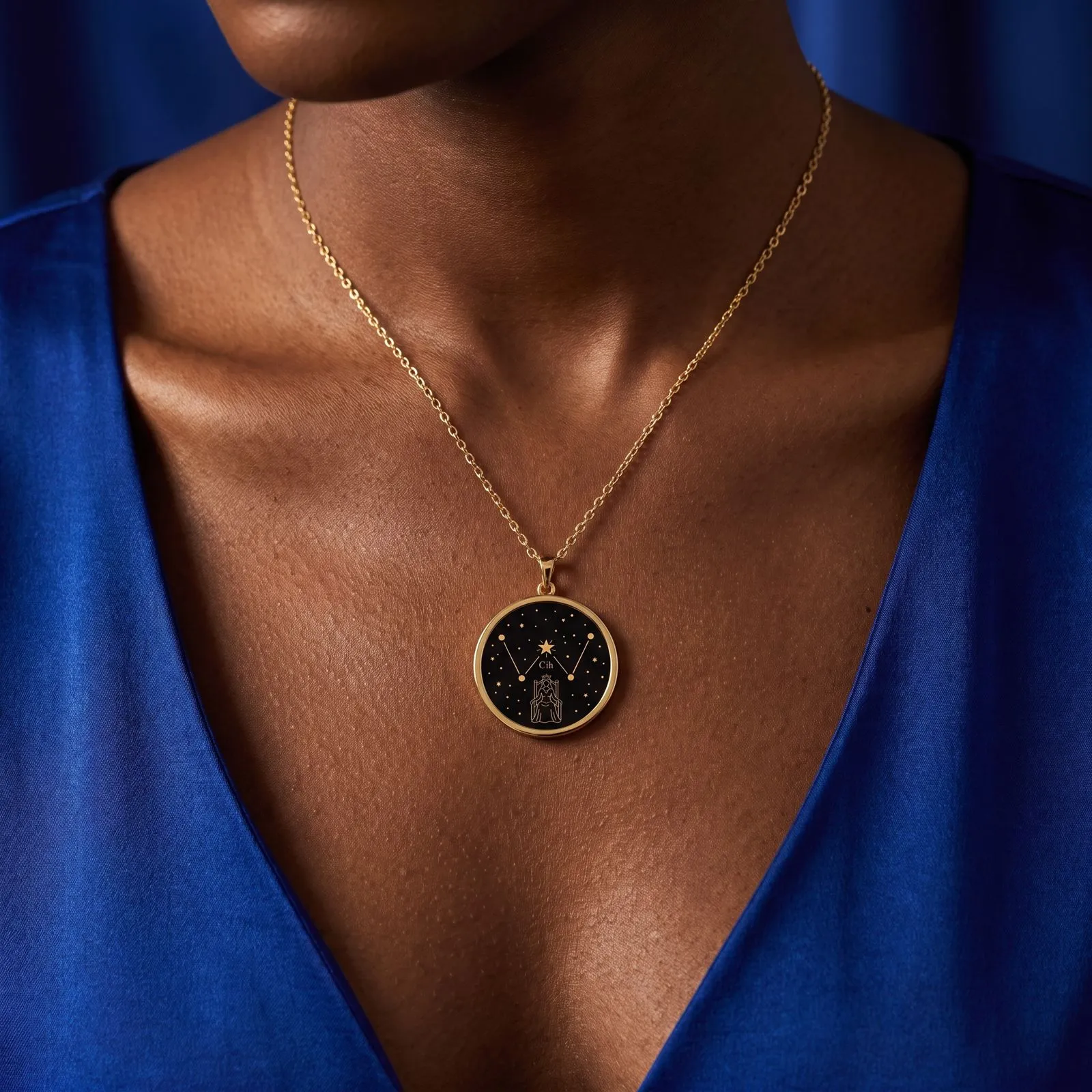 Cassiopeia Guardian Constellation Keepsake — Engraved to Order