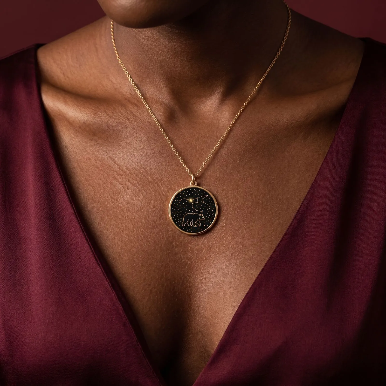 Ursa Major Guardian Constellation Custom Engraved Keepsake