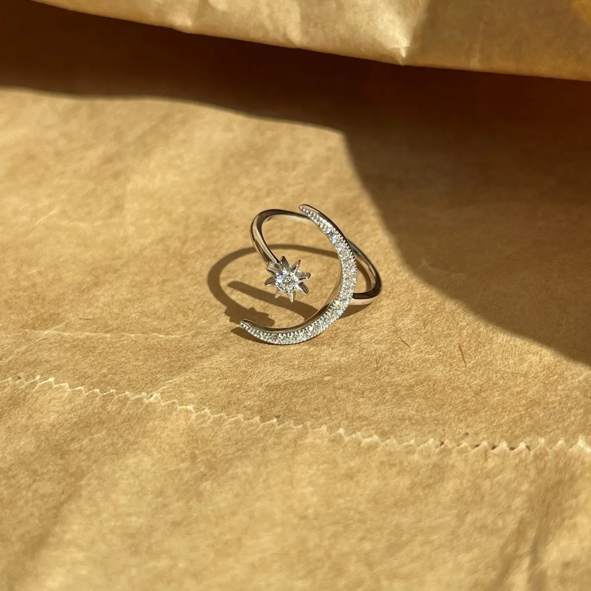 Sterling Silver Rhodium Plated Everyday Ring