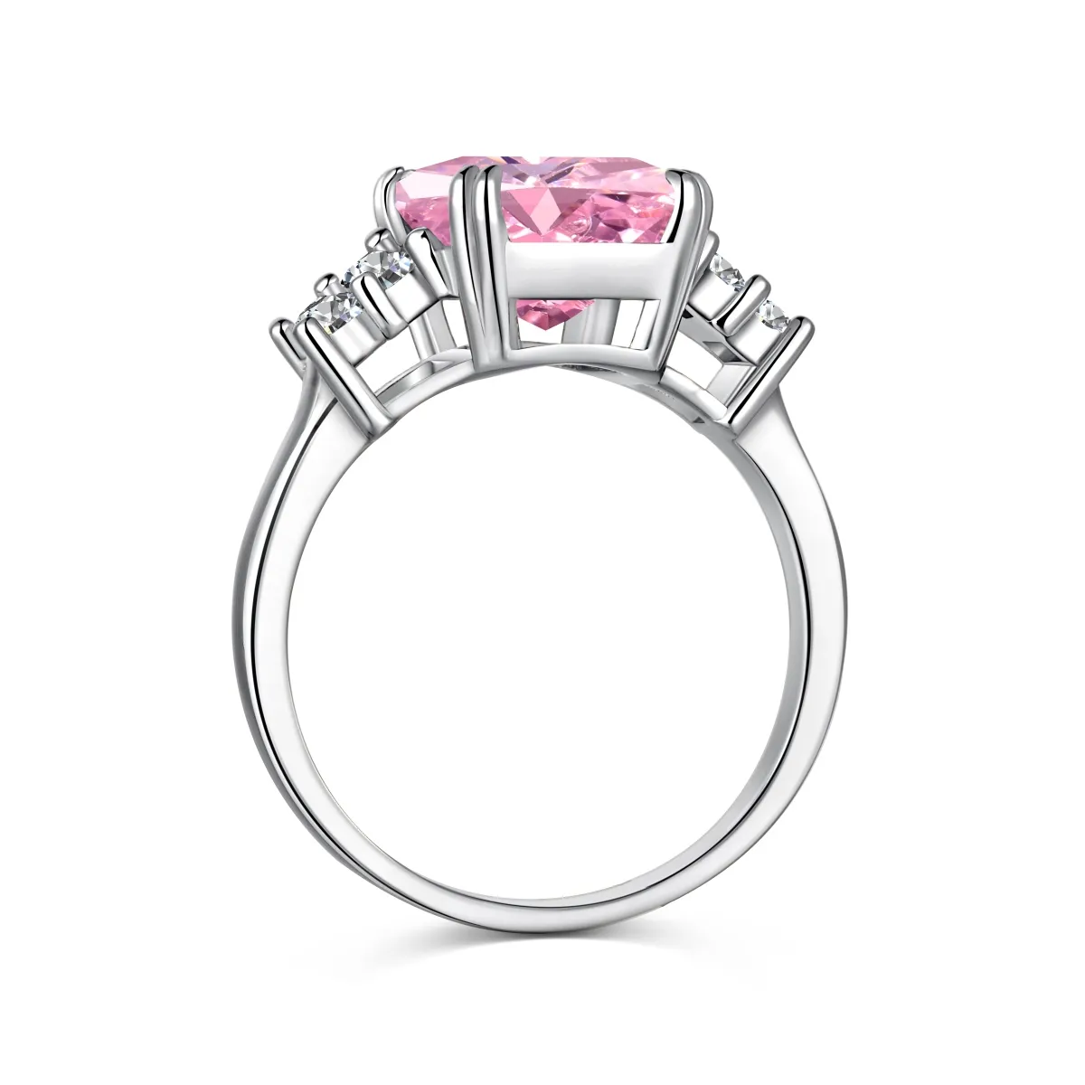 Sterling Silver Cubic Zirconia Everyday Ring
