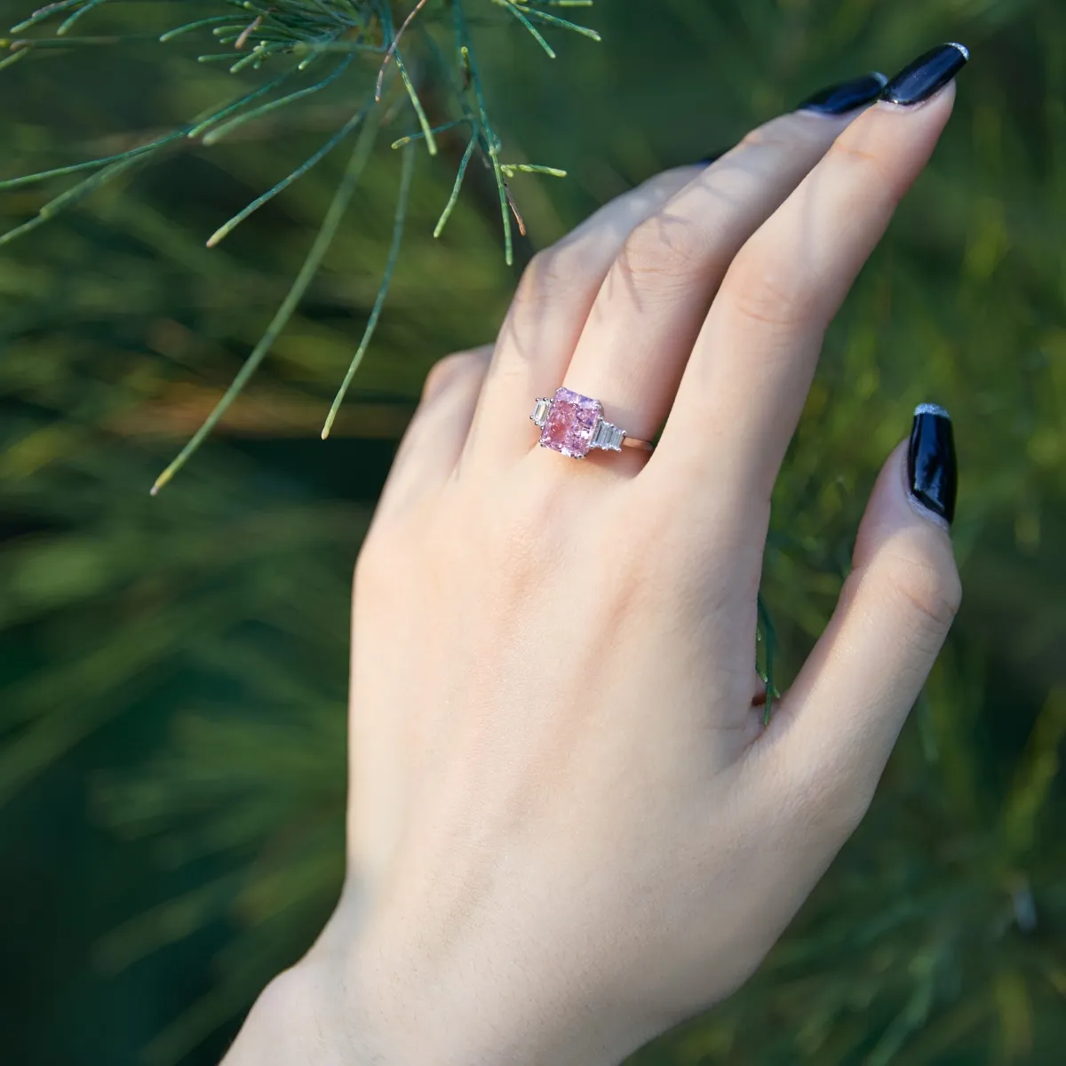 Sterling Silver Cubic Zirconia Everyday Ring