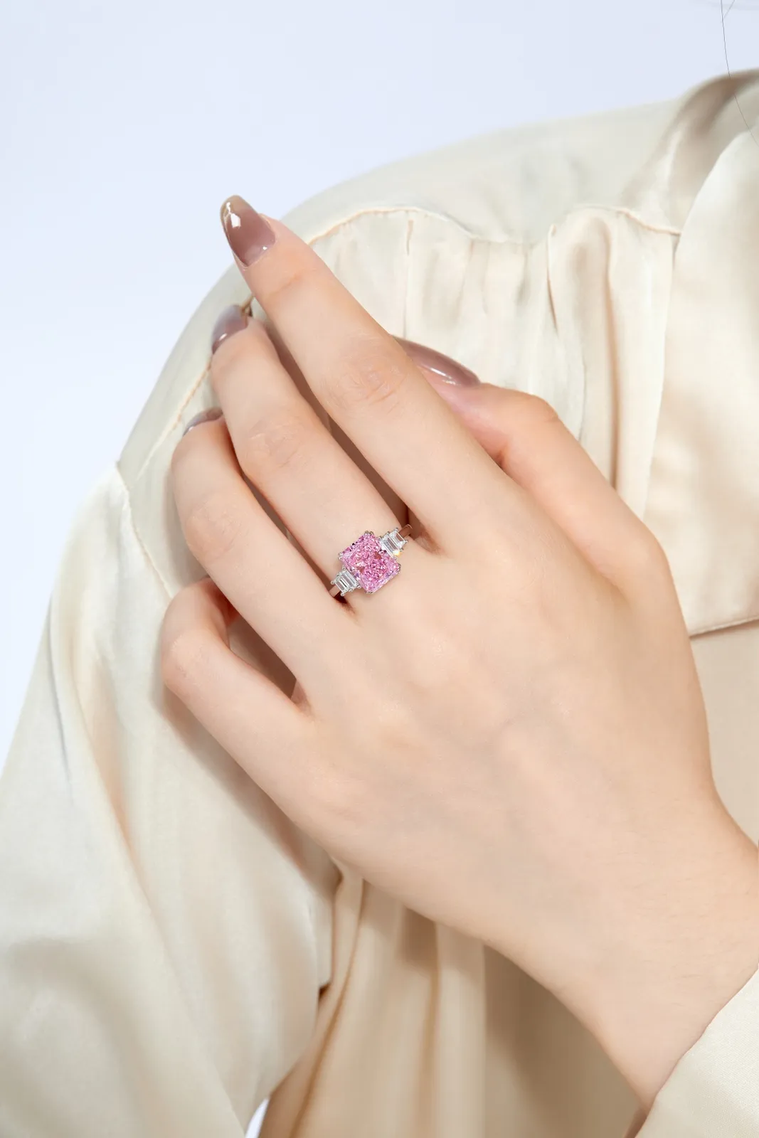 Sterling Silver Cubic Zirconia Everyday Ring