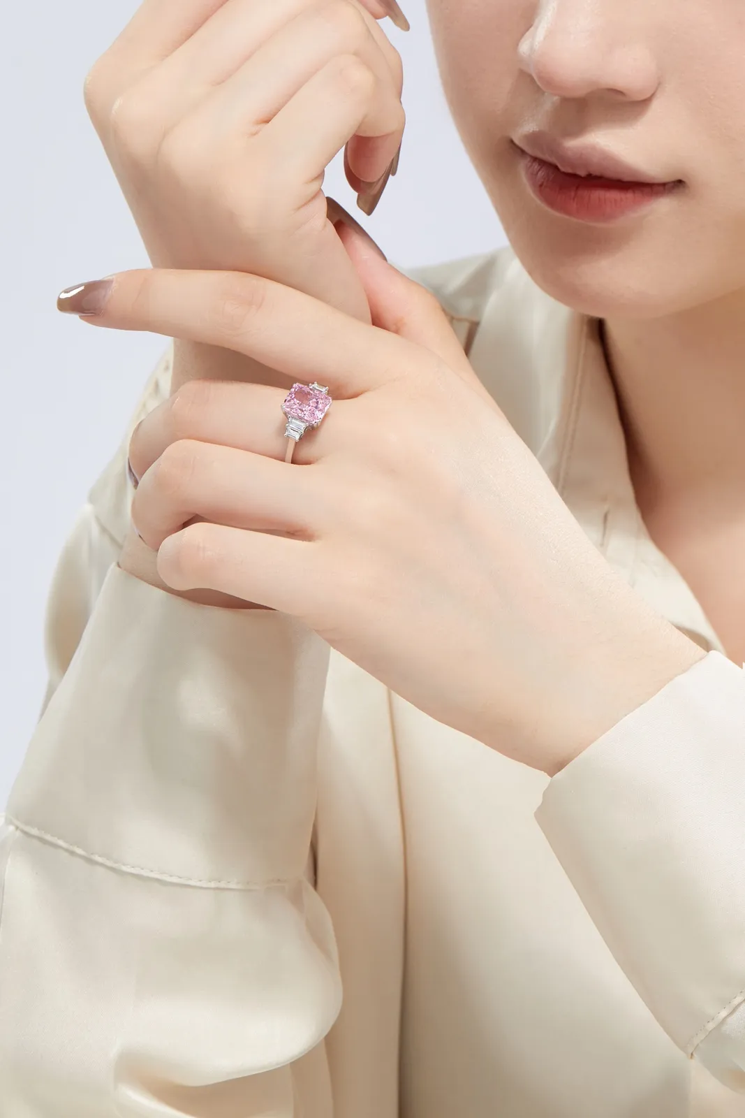 Sterling Silver Cubic Zirconia Everyday Ring