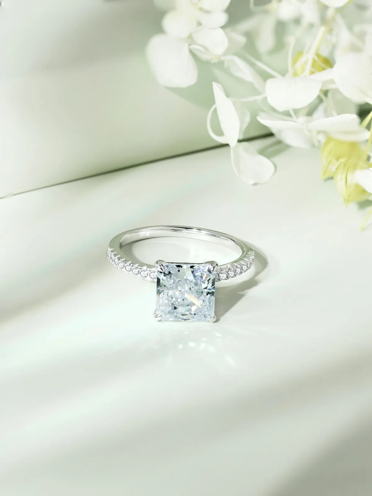 Sterling Silver Cubic Zirconia Ring