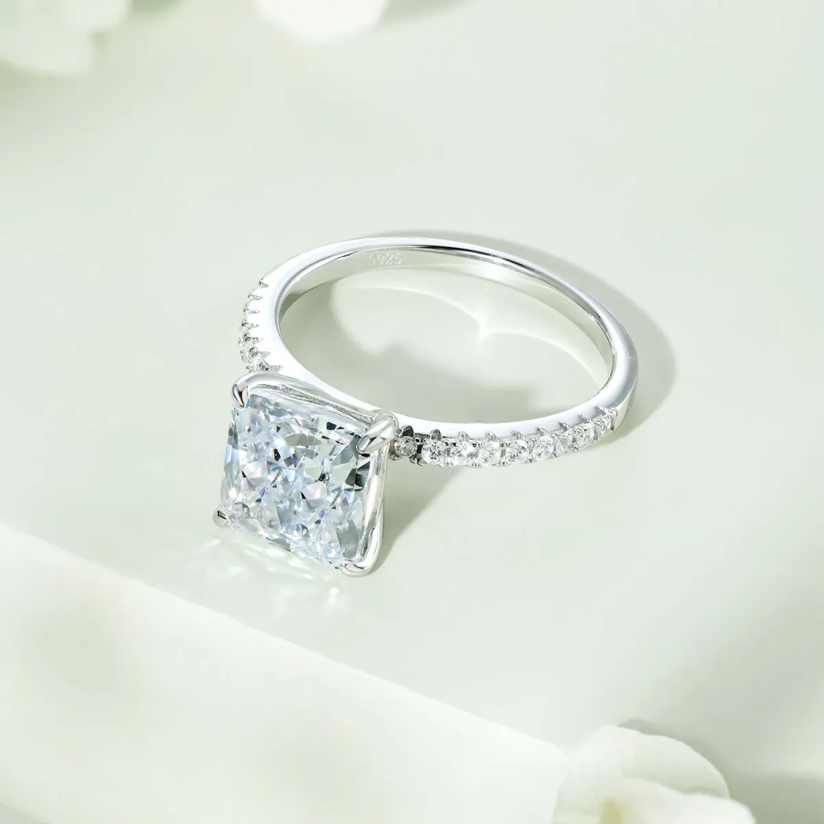 Sterling Silver Cubic Zirconia Ring