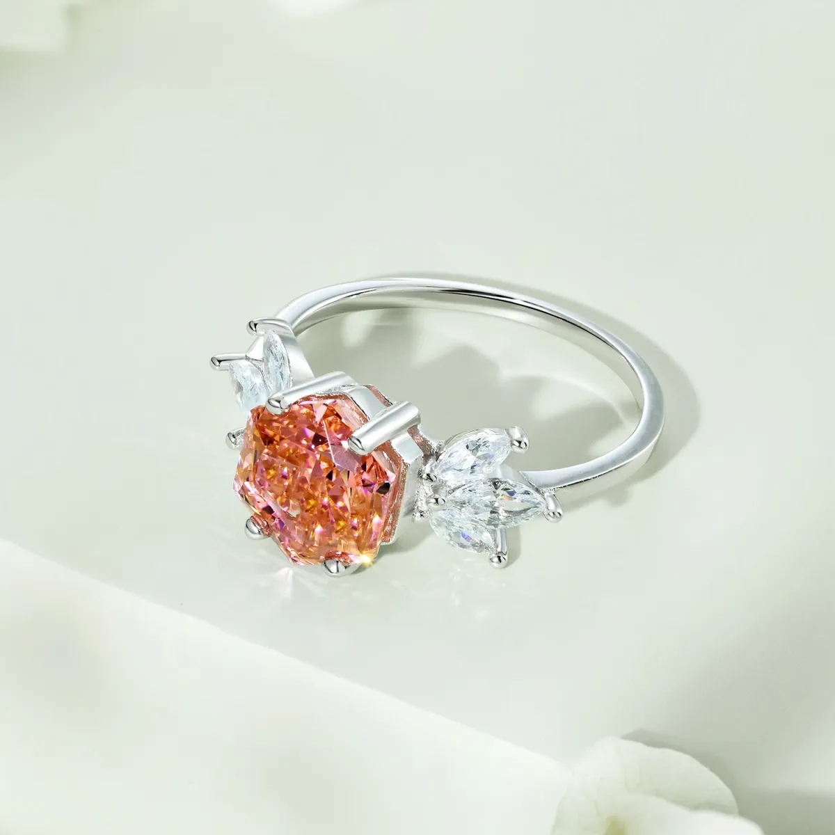 Sterling Silver Cubic Zirconia Ring