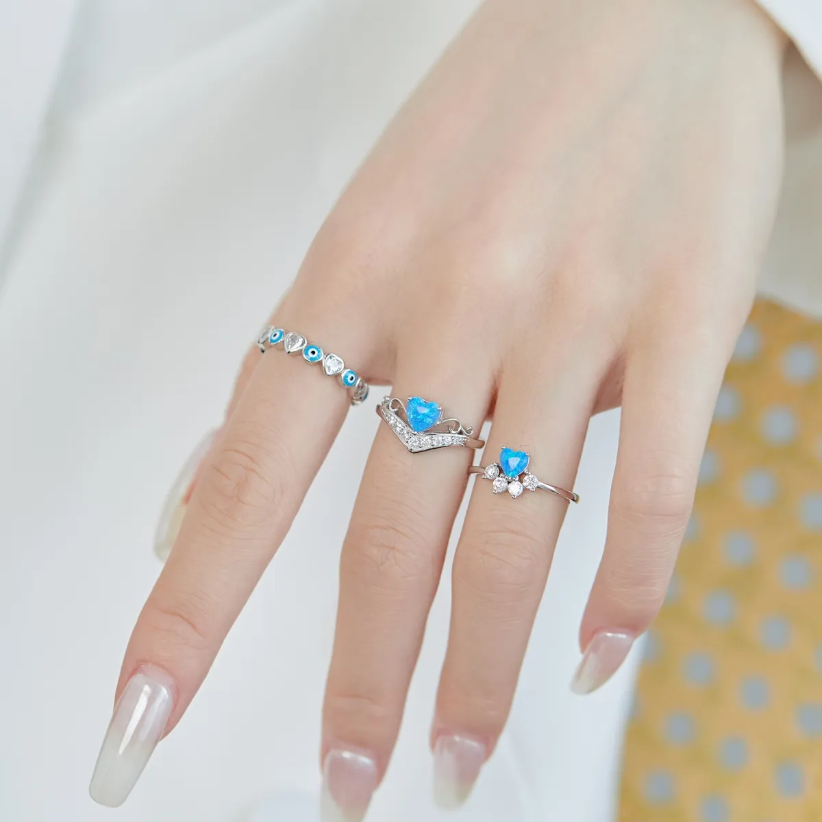 Sterling Silver Cubic Zirconia Ring