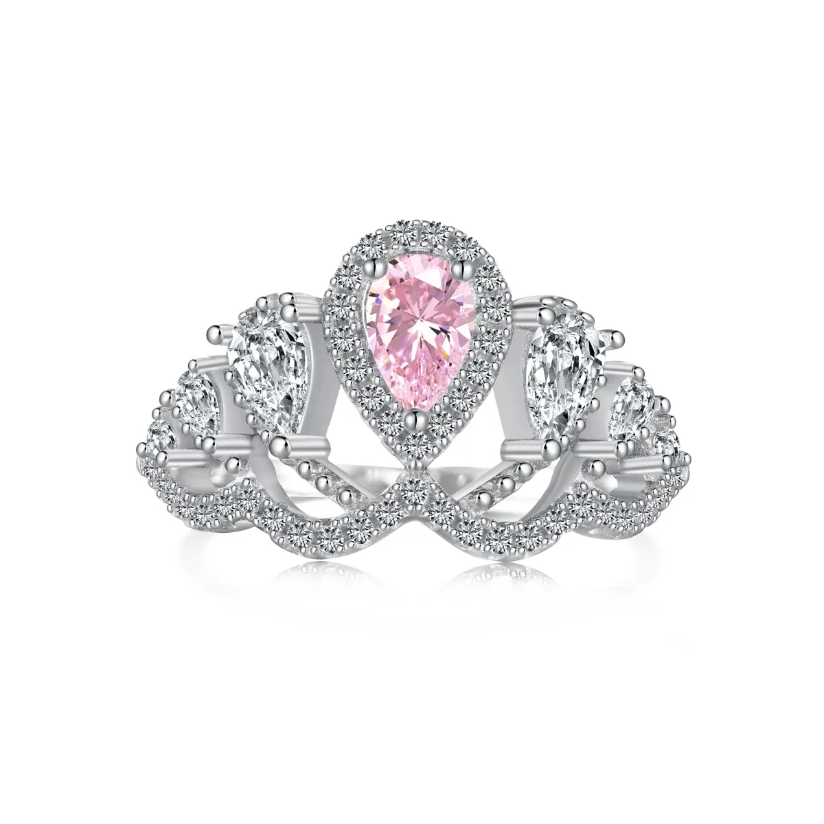 Sterling Silver Cubic Zirconia Ring