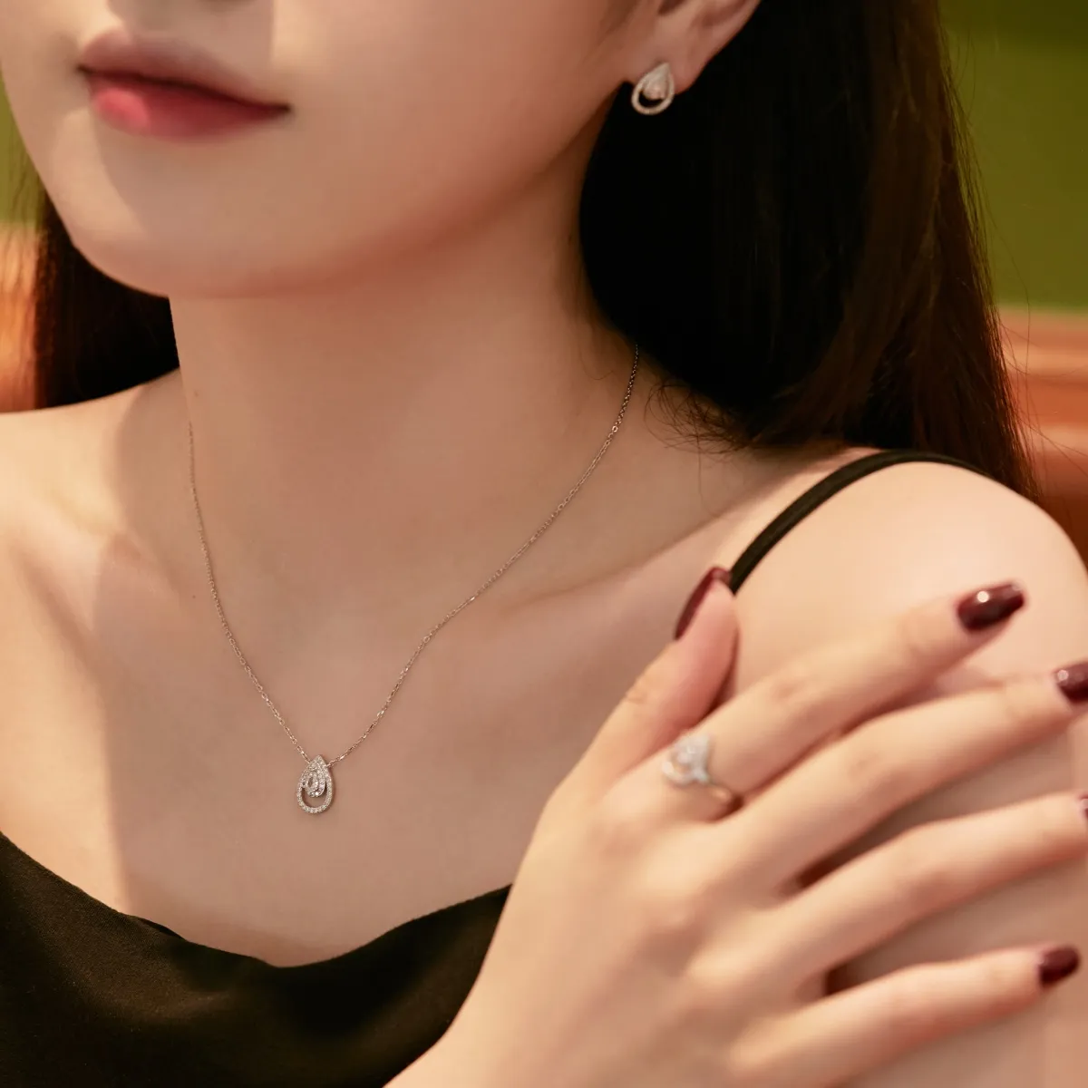 Minimalist Cubic Zirconia Sterling Silver Ring