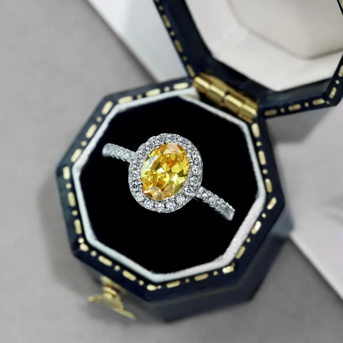 Minimalist Cubic Zirconia Sterling Silver Ring