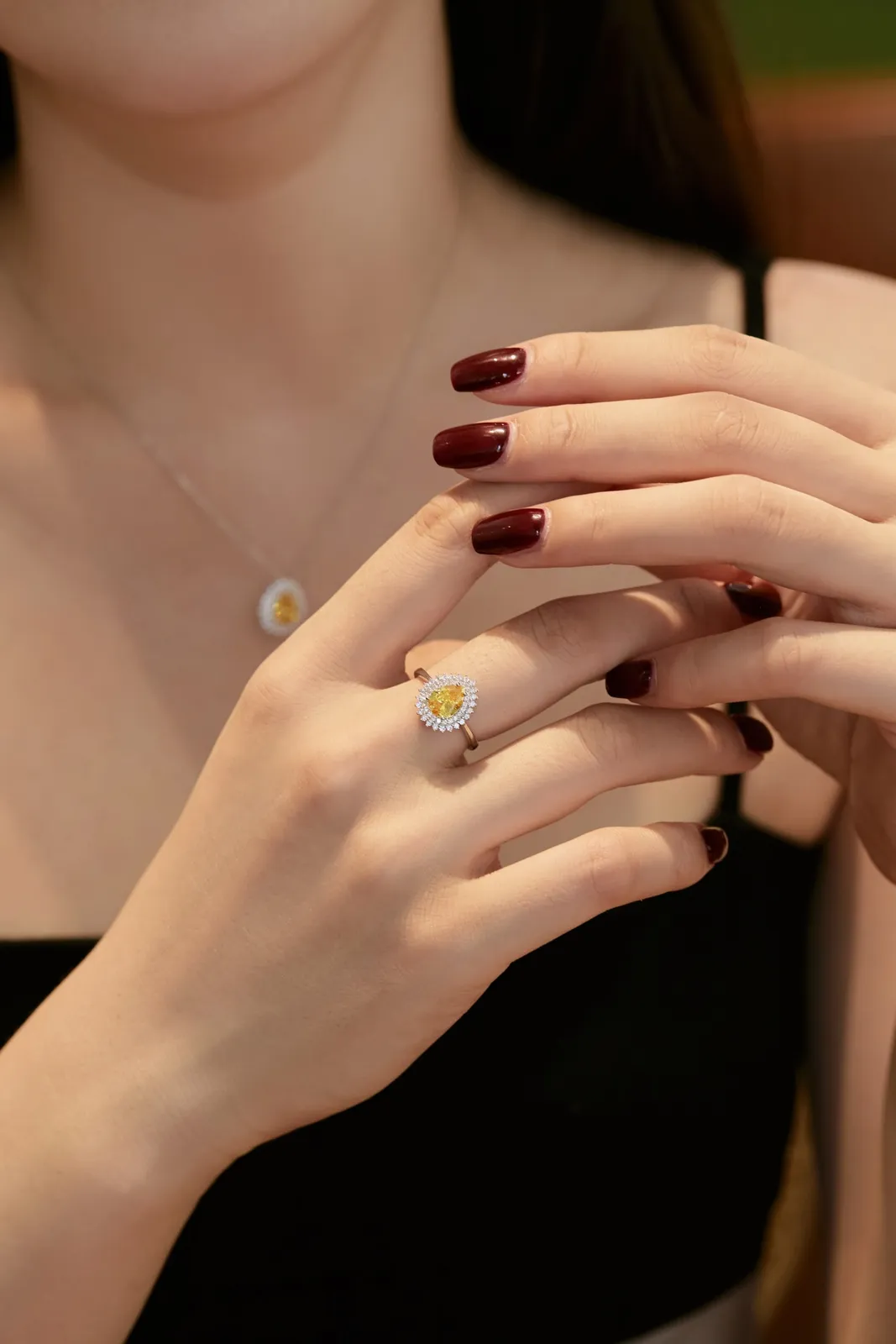 Minimalist Cubic Zirconia Sterling Sier Ring