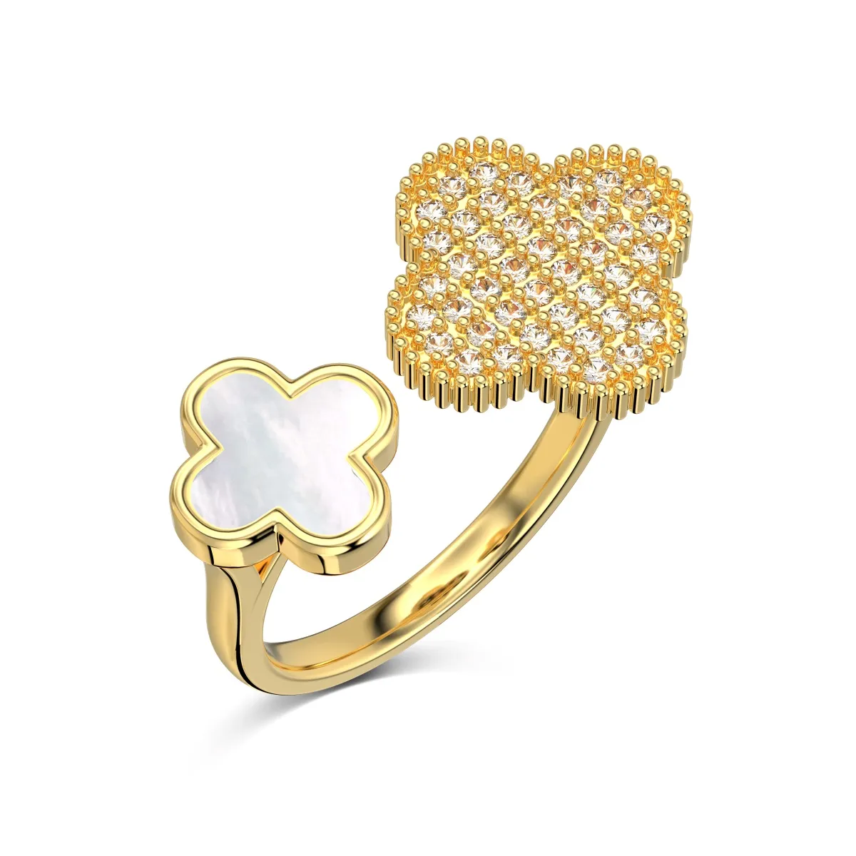 Minimalist Cubic Zirconia Sterling Silver Ring
