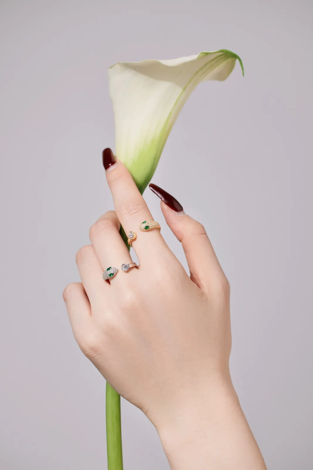 Minimalist Cubic Zirconia Sterling Silver Ring