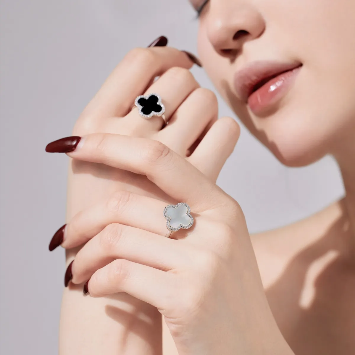 Minimalist Cubic Zirconia Sterling Silver Ring