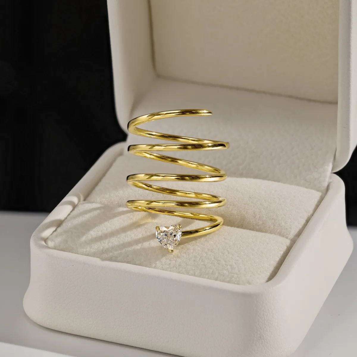 Minimalist Gold Plated Sterling Silver Ring