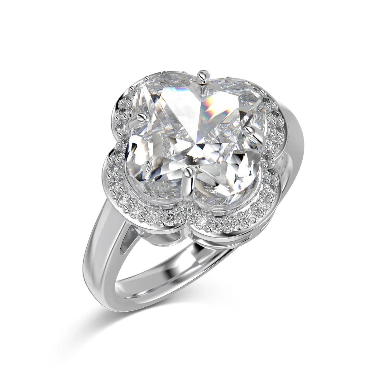 Sterling Silver Cubic Zirconia Ring