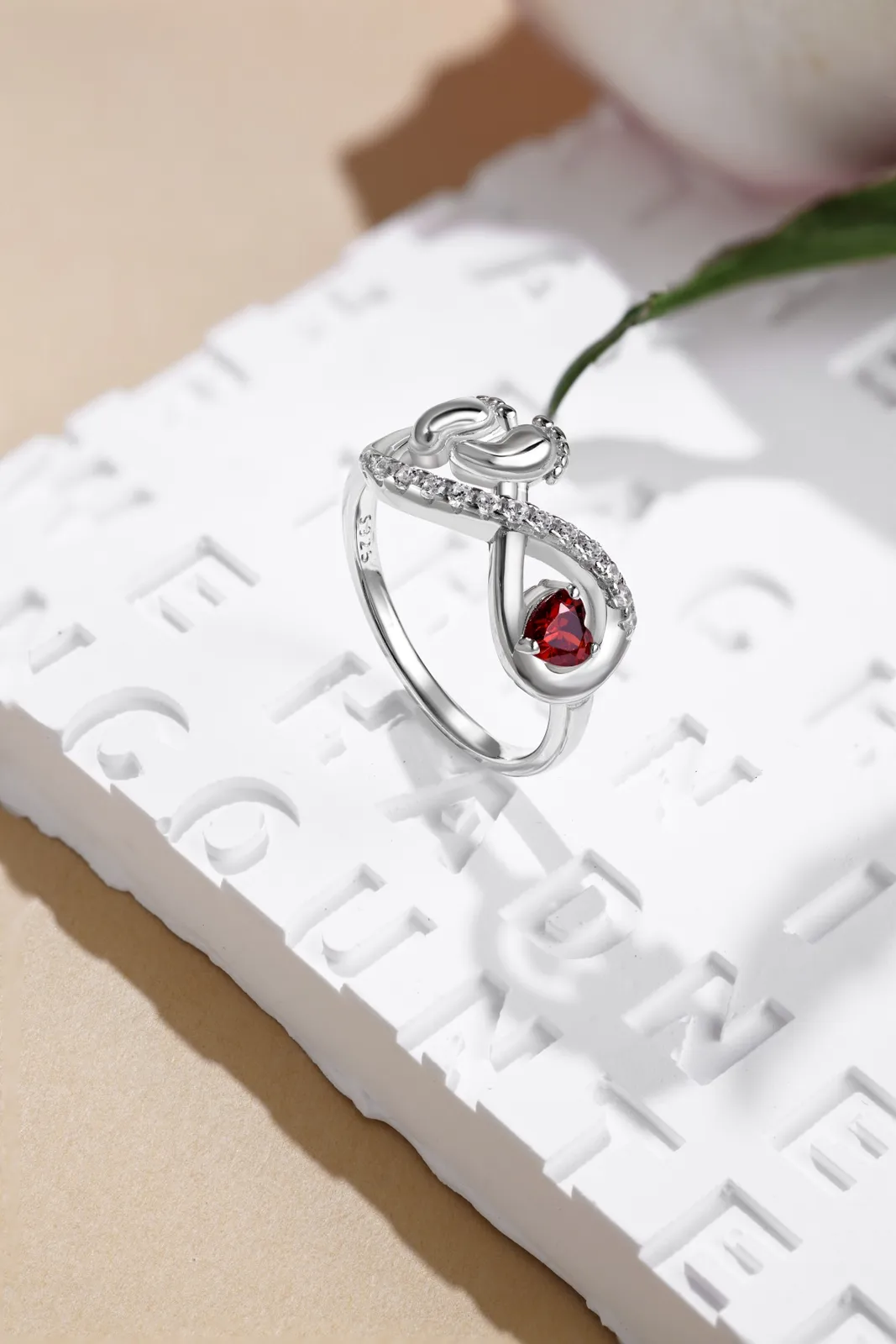 Sterling Silver Cubic Zirconia Ring