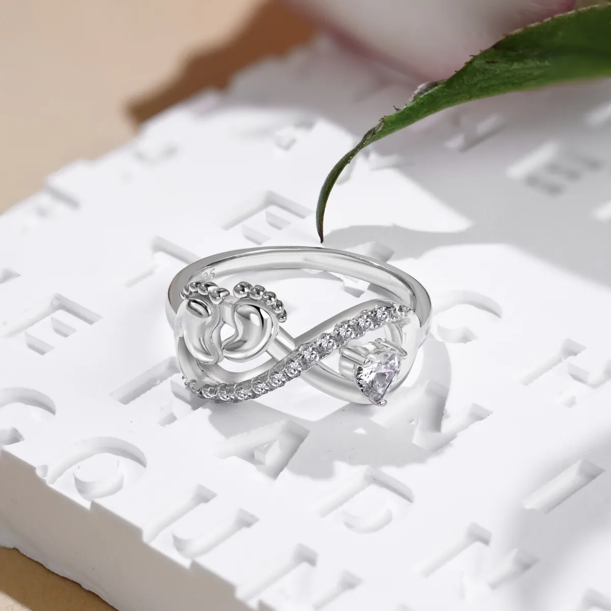Cubic Zirconia Sterling Silver Ring