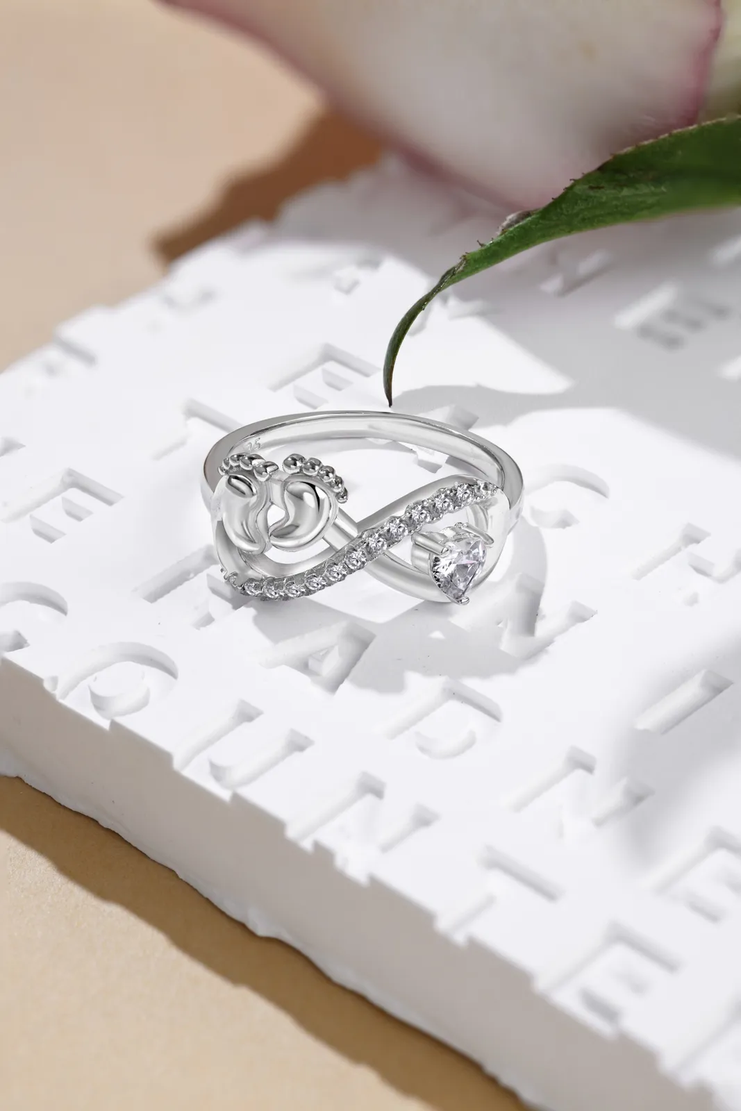 Cubic Zirconia Sterling Silver Ring