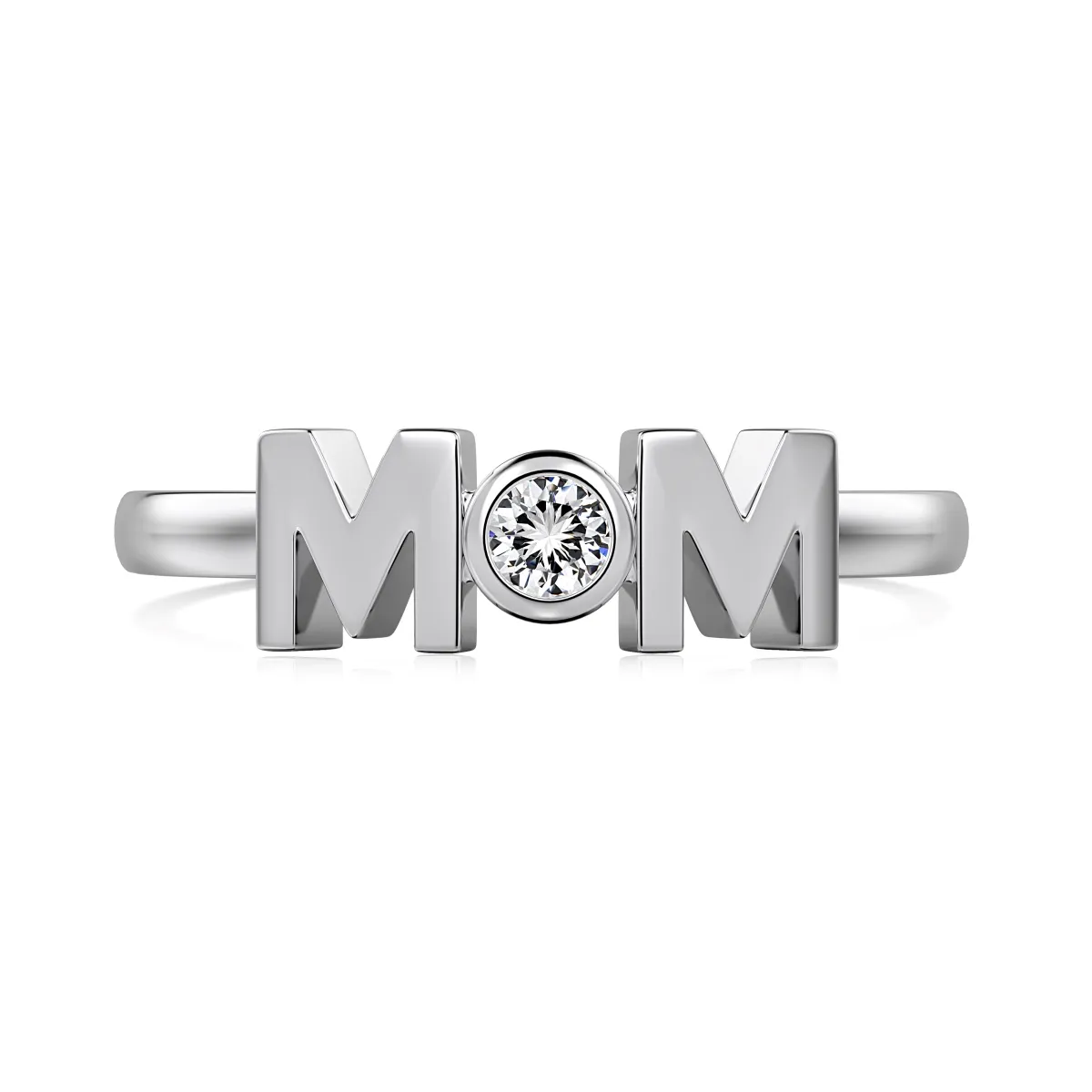 Sterling Silver Cubic Zirconia Ring