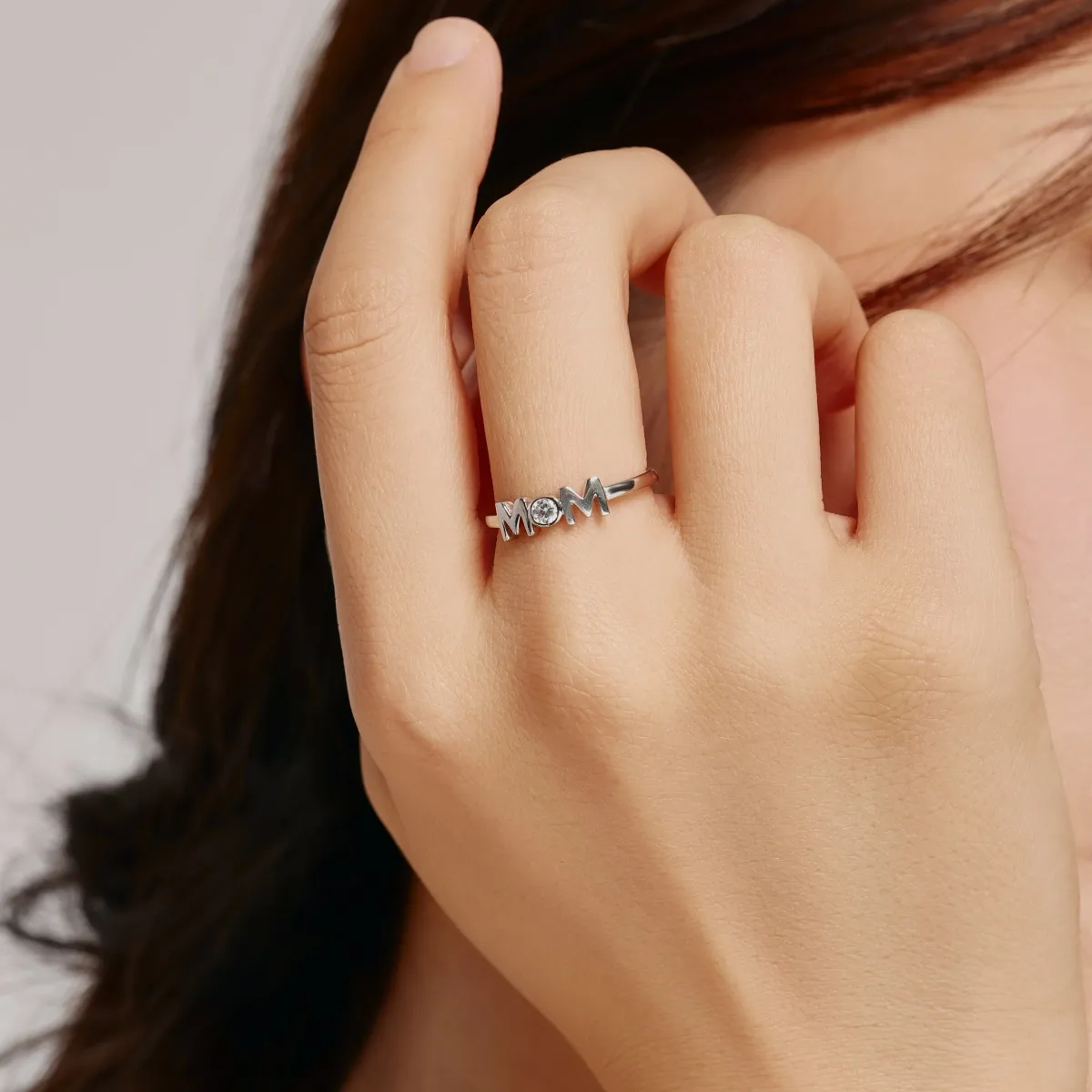 Sterling Silver Cubic Zirconia Ring