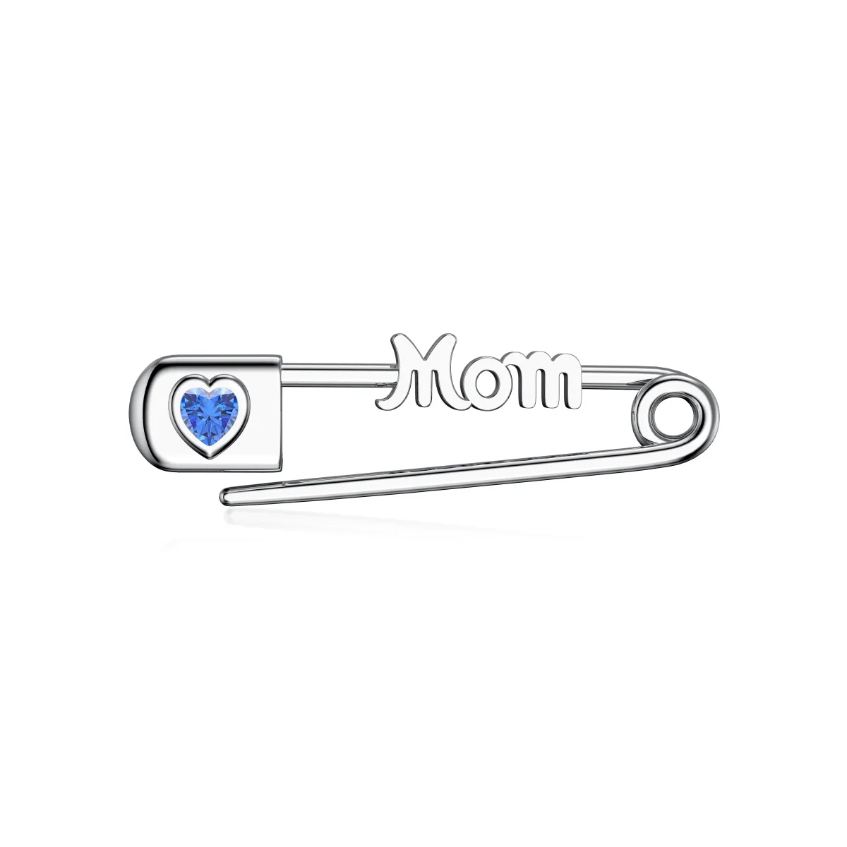 Sterling Silver Rhodium Plated Pendant