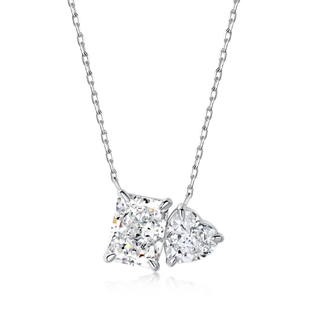 Sterling Sier Rhodium Plated Everyday Necklace