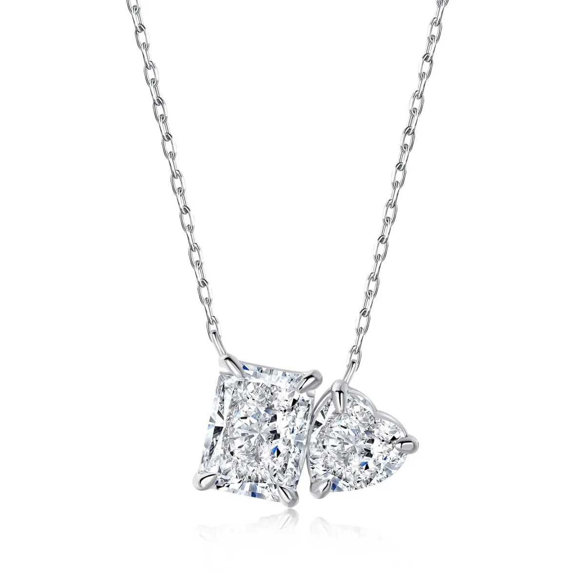 Sterling Sier Rhodium Plated Everyday Necklace