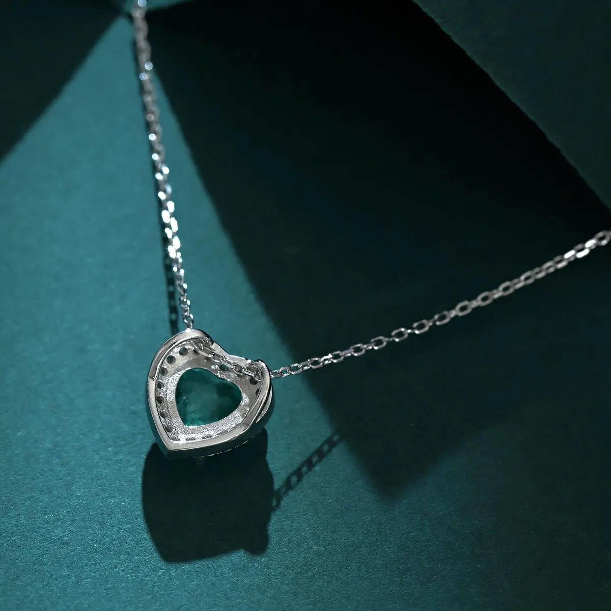 Sterling Silver Cubic Zirconia Pendant Necklace