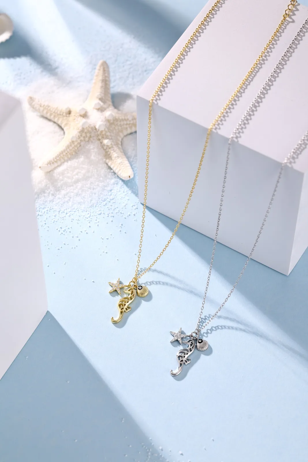 Minimalist Cubic Zirconia Sterling Silver Necklace
