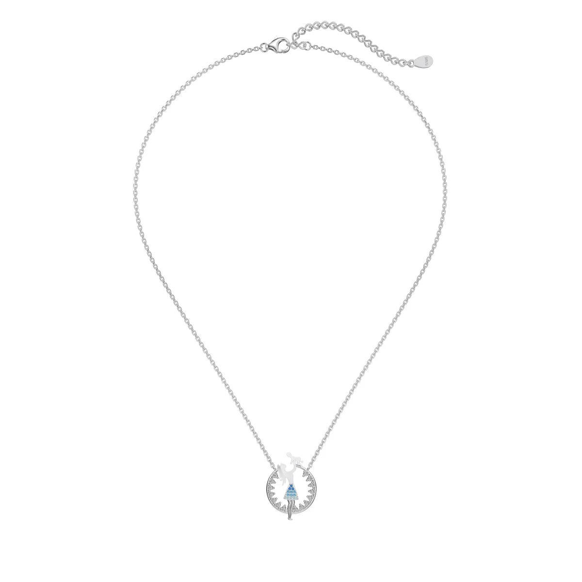 Sterling Silver Cubic Zirconia Necklace