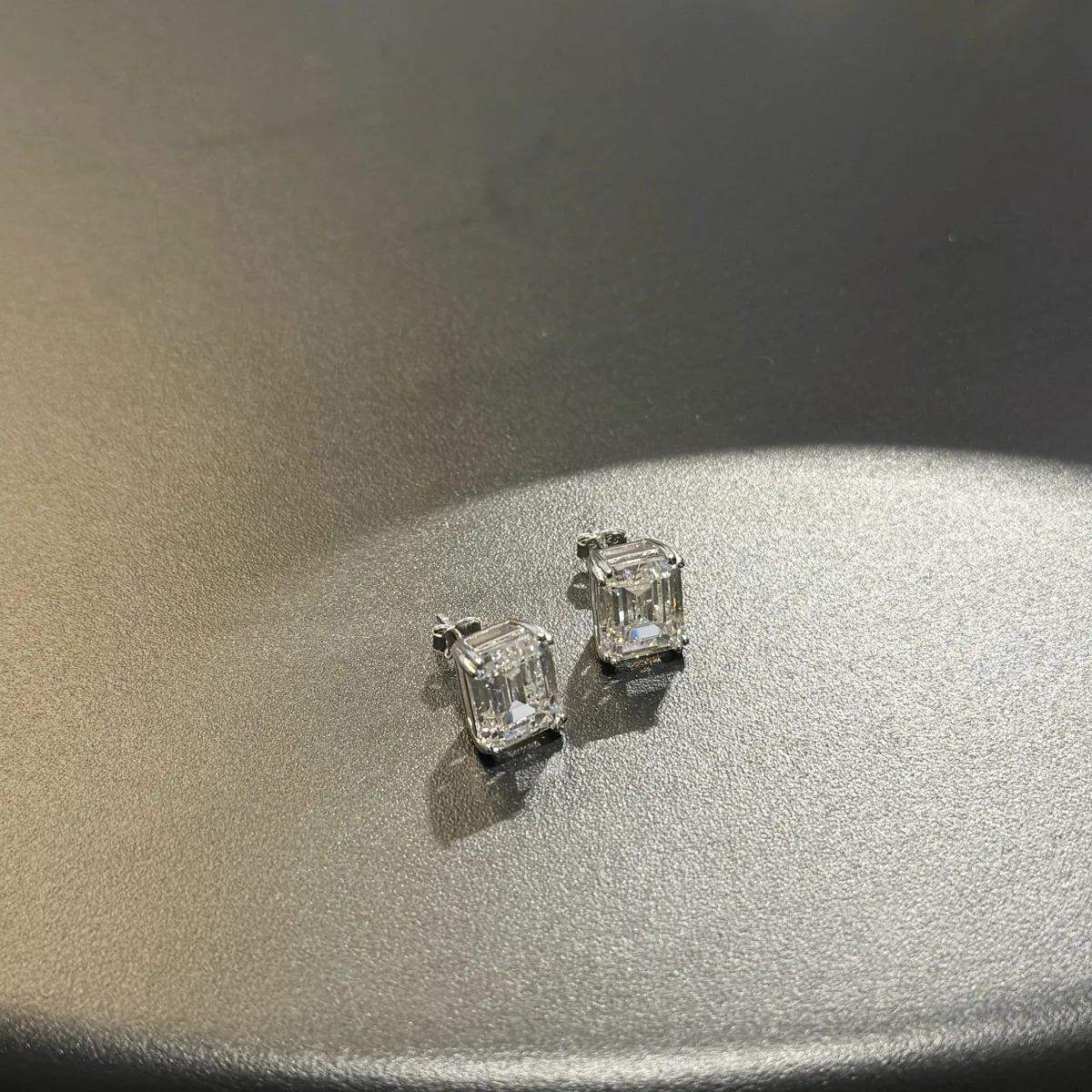 Sterling Silver Cubic Zirconia Stud Earrings