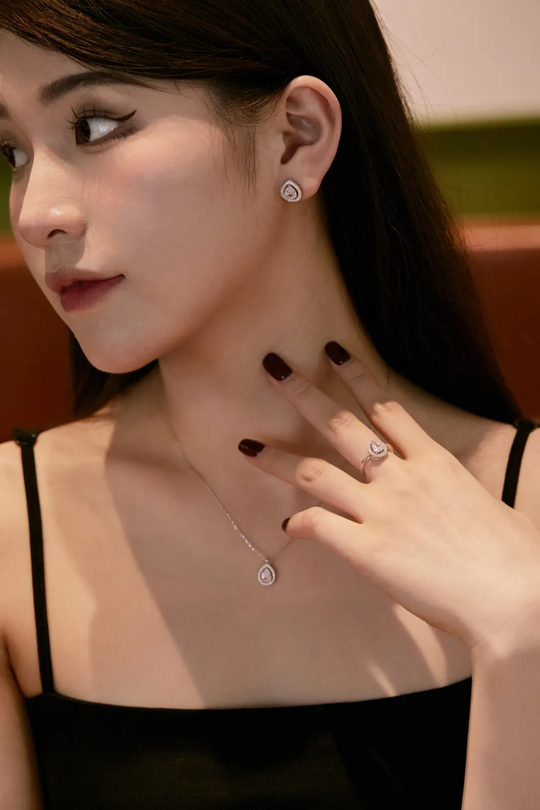 Minimalist Cubic Zirconia Stud Earrings
