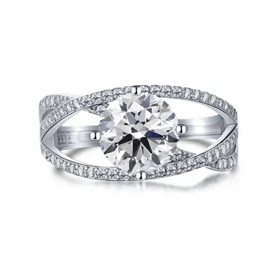 Sterling Sier Cubic Zirconia Ring