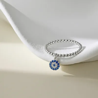 Sterling Silver Cubic Zirconia Statement Ring
