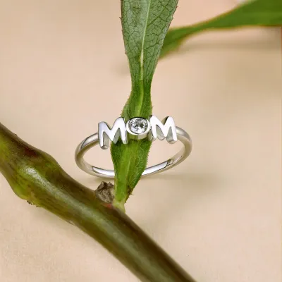 Sterling Silver Cubic Zirconia Ring